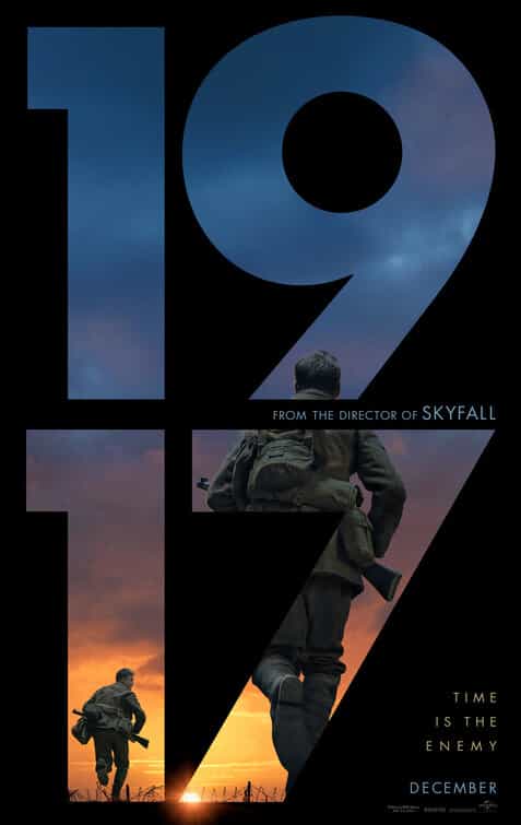 UK Box Office Analysis 10th - 12th January 2020:  The Rise Of Skywalker ends its run at the top as Sam Mendes 1917 makes its debut at number 1