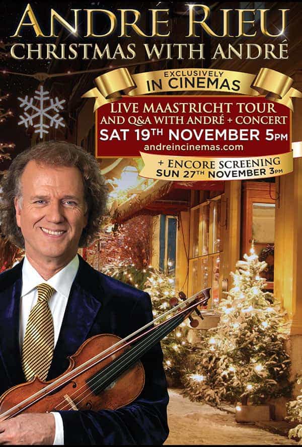 UK new movie preview weekend Friday, 3rd December 2021 - Christmas With Andre, Blue Bayou, C