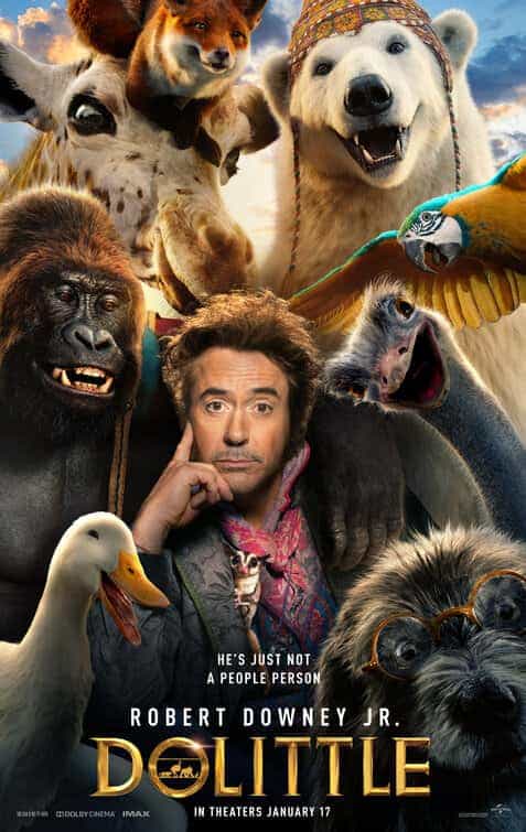 Dolittle is given a PG age rating in the UK for mild threat, rude humour