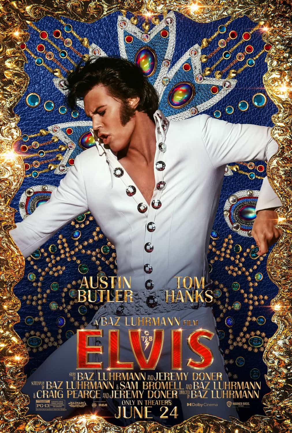 Elvis is given a 12A age rating in the UK for drug misuse, discrimination, sex references, injury detail, strong language