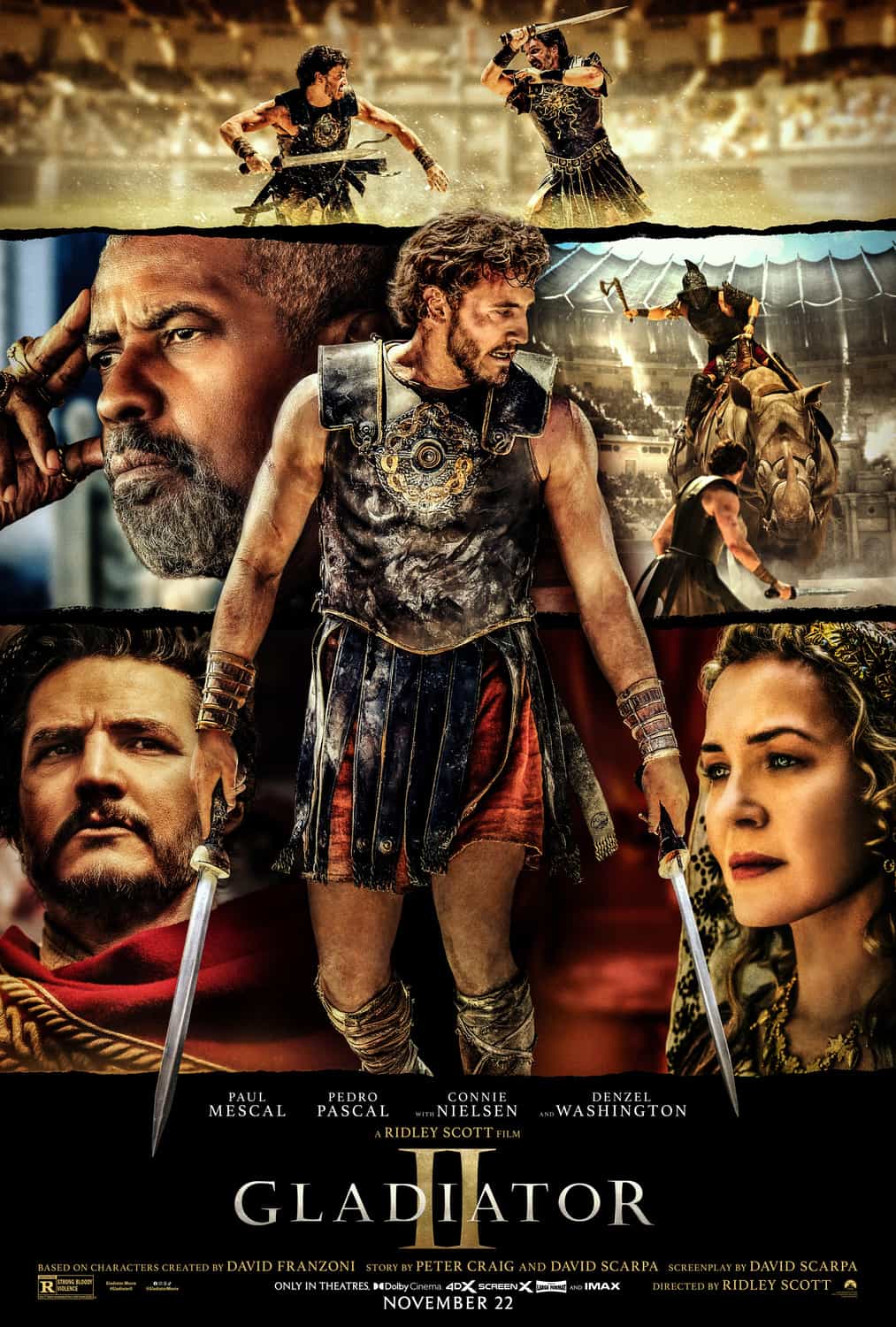 This weeks UK new movie preview 15th November 2024 - Gladiator II, Christmas Eve In Miller