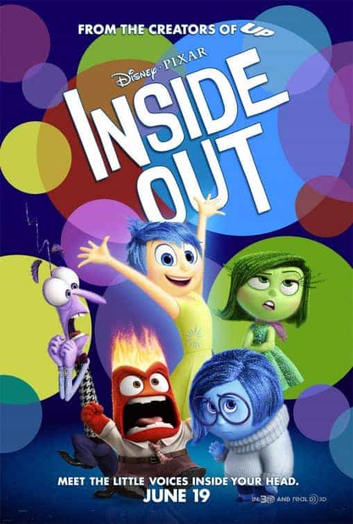 UK Video chart report Weekending 29th November 2015: Inside Out is number 1