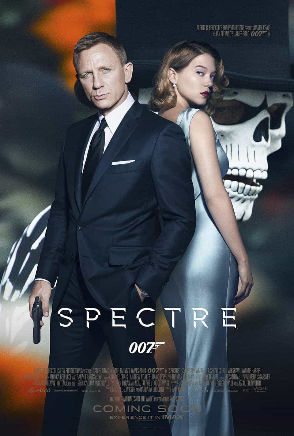 Spectre is the title of the new Bond film.