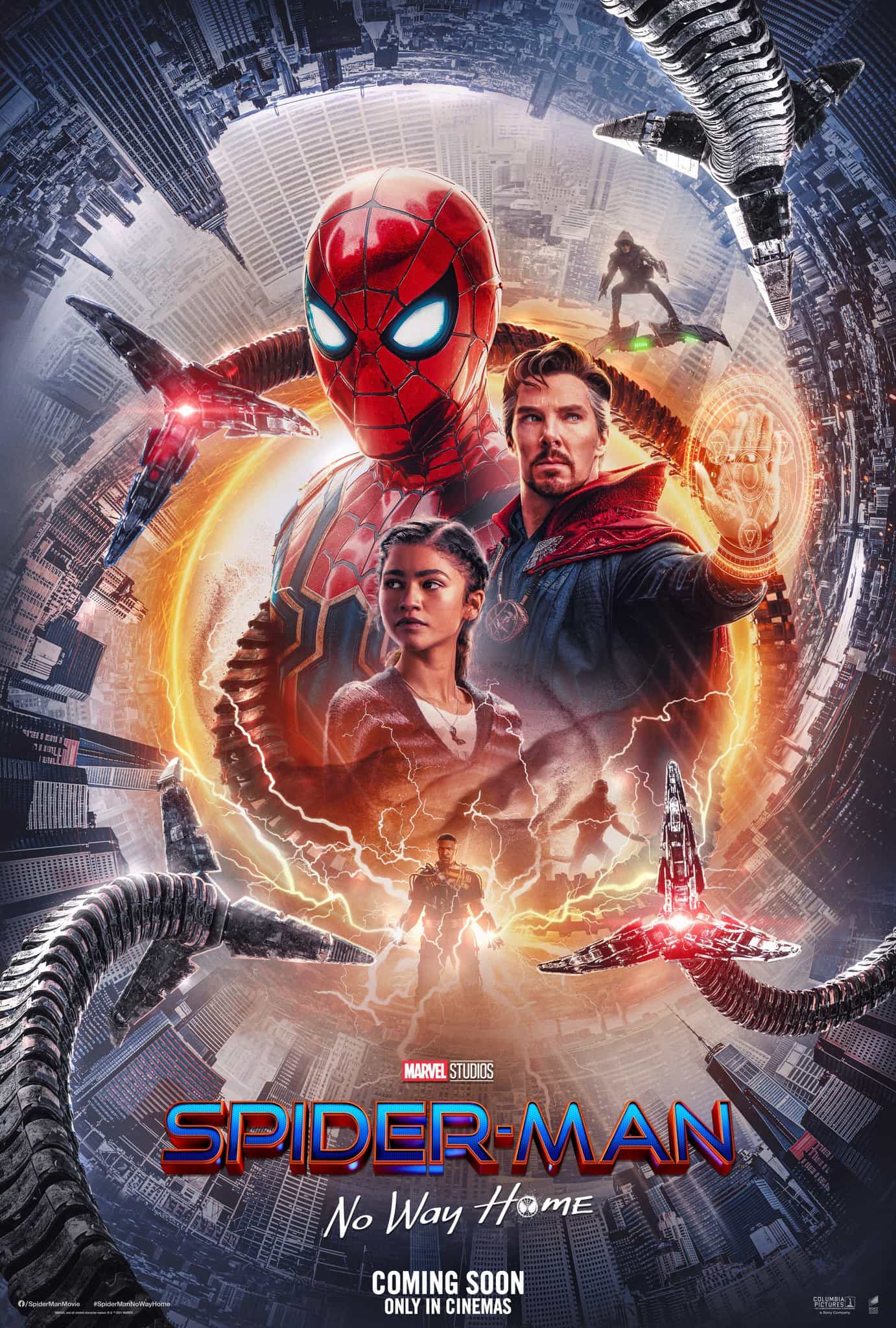 Top US Box Office Movies of 2021:  Spider-Man: No Way Home is the top movie of 2021 in North America