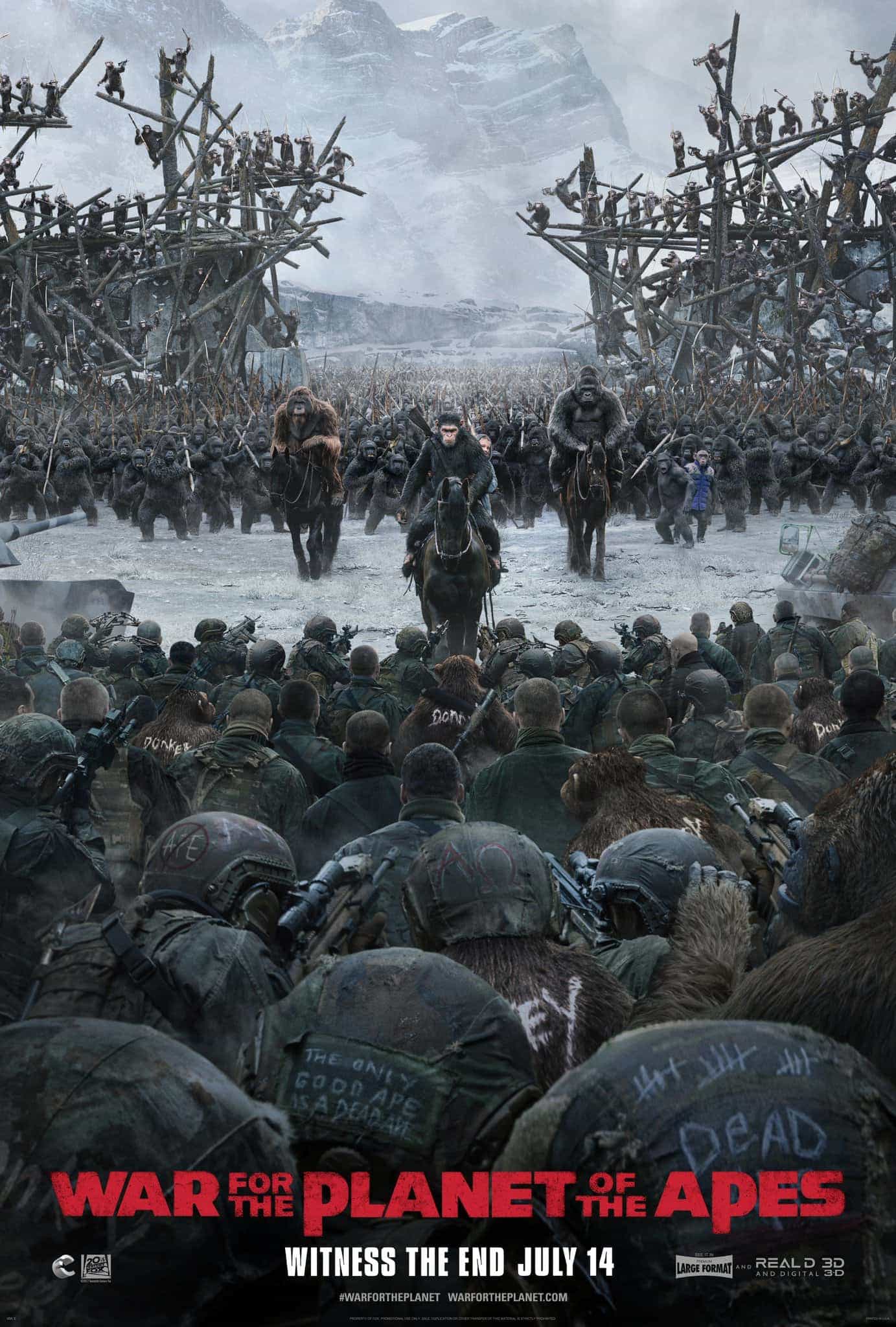 War For the Planet of the Apes